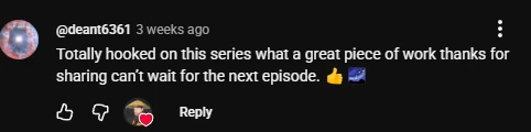 YouTube viewer comment