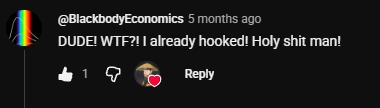 YouTube viewer comment